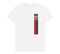 Castrol Casteol Classic Logo GTX Stripe White T-Shirt | Size: Small Castrol White S
