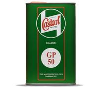 Castrol Classic GP50 Monograde Engine Oil | 1 litre | SAE50 Low Detergent Mineral Oil | For Vintage and Veteran Cars pre-1950 and Motorcycles pre-1970