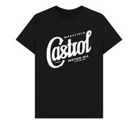 Castrol Classic Logo Wakefield 1 Script Black T-Shirt | Size: 2XL Castrol Black 2XL