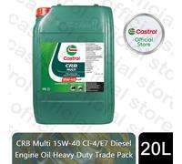 Castrol CRB Multi/Monograde/Turbomax Diesel Engine Oil, 5L or 20L