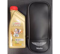 Castrol Edge 0W-20 C5 Top Up with Aston Martin Works Bag