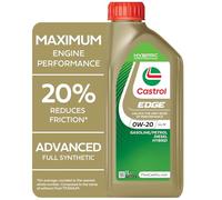Castrol Edge 0W-20 LL IV Car Engine Oil Fully Synthetic Hyspec Standard, 1 Litre