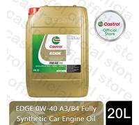Castrol EDGE 0W-40 A3/B4 Car Engine Oil Fully Synthetic, 1, 4, 5, 8 or 20L