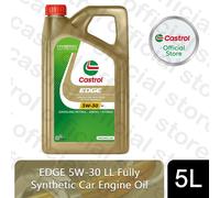 Castrol EDGE Titanium 5W-30 LL Fully Synthetic Engine Oil - 5 Litre 5L