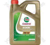 Engine Oil 4L for DODGE 4 Litres Castrol 5W-40 Genuine Top Quality Guaranteed