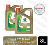 Castrol Edge 5W-40 Car Engine Oil Fully Synthetic, 8 Litre