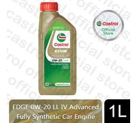 Castrol EDGE Car Engine Oil Fully Synthetic Titanium 1, 4, 5 or 8L