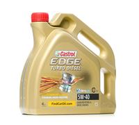 Castrol Edge Turbo Diesel 5W-40 Oil 4L