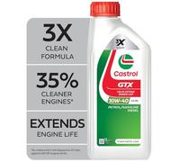 Castrol GTX 10W-40 A3/B4 Engine Oil 1L 1L