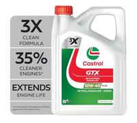 CASTROL Engine oil Castrol GTX 10W-40 A3/B4 Capacity: 4l, Part Synthetic Oil 15F8FD