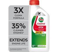 Castrol GTX 5W-30 A5/B5 Engine Oil 1L, White
