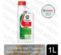 Castrol GTX 5W-30 5W30 RN17 Fully Synthetic Car Engine Oil - 1 Litre 1L