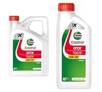 Castrol GTX 5W-30 C4 Engine Oil 4L + Castrol GTX 5W-30 C4 Engine Oil 1L