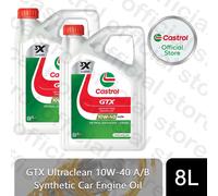 Castrol GTX Ultraclean 10W-40 A/B Car Engine Oil Semi Synthetic 1, 4, 5 or 8L