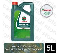Castrol MAGNATEC 5W-20 E Car Engine Oil Dualock Technology, 5 Litre