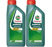 Castrol MAGNATEC 5W-30 C2 Engine Oil 1L (Pack of 2)
