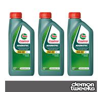Castrol Magnatec Fully Synthetic 5W20 E Engine Oil - Ford Ecoboost - 3 x 1 Litre