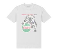 Castrol Men's 1970 T-Shirt in White | Size: Small Castrol White S