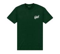Castrol Men's Circle Logo Pocket Print T-Shirt in Dark Green | Size: Medium Castrol Dark Green M