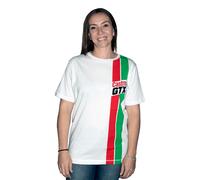 Castrol Men's Classic GTX Stripe Logo T-Shirt in White | Size: Large Castrol White L