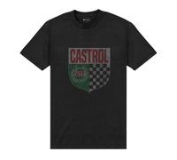 Castrol Men's Shield T-Shirt in Black | Size: 4XL Castrol Black 4XL