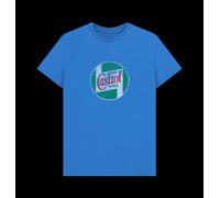 Castrol Motor Oil Royal Blue Unisex T-Shirt Castrol Bright Blue XL