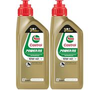 Castrol Oil Power RS 4T (4-stroke) 10W-40 1-litre (Pack of 2)