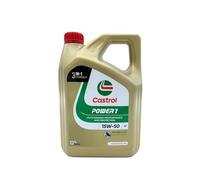 Castrol Power 1 15w50 4L Semi-Synthetic Motorcycle Oil