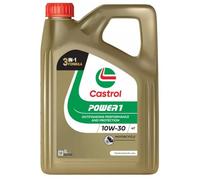 Castrol POWER 1 4T 10W-30 Semi-Synthetic Motorcycle Engine Oil, 4 Litres