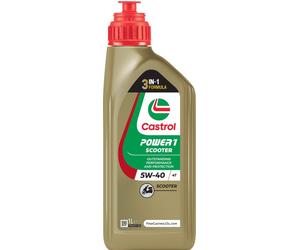 Castrol Power 1 5W40 1L Motorcycle Engine Oil Lubricant Scooter