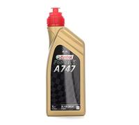 Castrol Power 1 A747 Semi-Synthetic Castor Oil Blend 2T 2 Stroke Oil, 1 Litre, for water-cooled engines