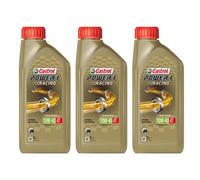 CASTROL POWER 1 Racing 10W40 Engine Oil 4T 4 Stroke 3x 1L Synthetic Motorcycle