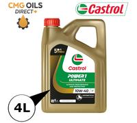 Castrol Power 1 Racing 4T 10W/40 Motorcycle Engine Oil - 4Ltr