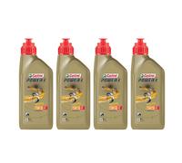 CASTROL POWER 1 SAE 15W50 Engine Oil 4T 4 Stroke 4x 1L Motorcycle Motorbike 4L