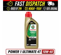 Castrol Power 1 Ultimate 4T 10W-40 1L 15FFA3 N/A Fully Synthetic Engine Oil