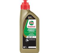 Castrol Power 1 Ultimate 4T 5W/40 Fully Synthetic Motorcycle Engine Oil - 1L
