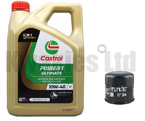 Castrol Power 1 Ultimate Oil Hi-Flo Filter for Triumph Speed Triple S 1050 16-21