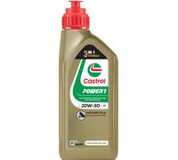 Castrol Power 20W-50 API SJ JASO MA2 1L Mineral Engine Oil Motorbike