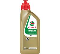 Castrol POWER1 2T Semi Synthetic 2 Stroke Motorcycle Engine Oil 1 Litre 1L