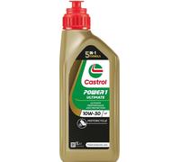 1 x Castrol Power 1 Ultimate 10W30 4T Fully Synthetic Motorcycle Engine Oil - 1L