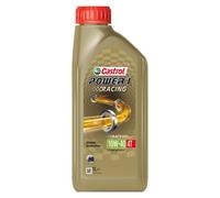 Castrol POWER1 Racing 10W-40 4T 10W40 4 Stroke Motorcycle Engine Oil 1 Litre 1L