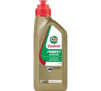 Castrol POWER1 Scooter 2T Motorcycle Oil 1L, Gold