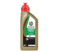 Castrol Power1 Ultimate 2-Stroke Mix Motor Oil 1L Moped Scooter Moped