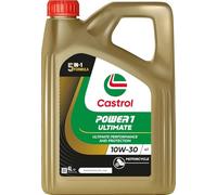 1 x Castrol Power 1 Ultimate 10W30 4T Fully Synthetic Motorcycle Engine Oil - 4L