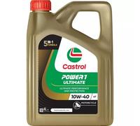 Castrol Power 1 Racing 4T 10W/40 Motorcycle Engine Oil - 4Ltr