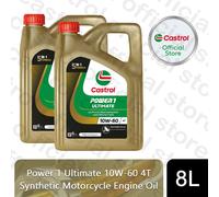 Castrol Power1 Ultimate 4T 10W-60 1L, 4L, 5L and 8L