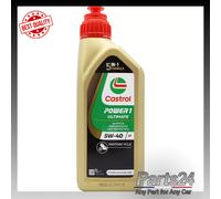 Castrol POWER1 ULTIMATE 4T 5W-40 5W40 Fully Synth Motorcycle Engine Oil 1 Litre