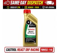 Castrol React SRF Racing DOT 4 1L 15F1D0 Ultra High Temp Motorsport Fluid