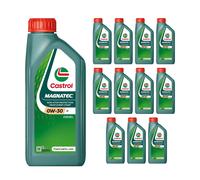 CASTROL SAE 0W30 Engine Oil 12x 1 Litre Synthetic ACEA Light Duty C2 15F67C