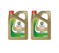 CASTROL SAE 0W40 Engine Oil 2x 4 Litres Synthetic ACEA A3/B4 API Gasoline SP